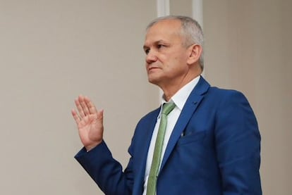 Carlos Ramón González, en Bogotá (Colombia), en mayo de 2023.