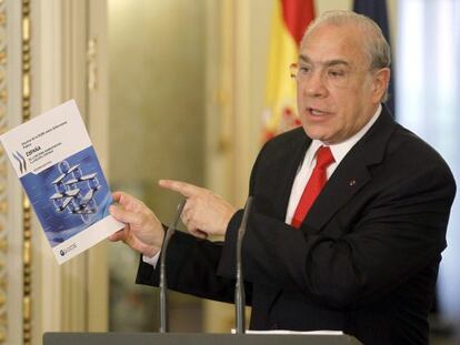 El secretario general de la OCDE, Ángel Gurría.