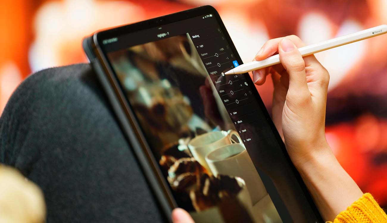 Uso de un iPad Pro de Apple