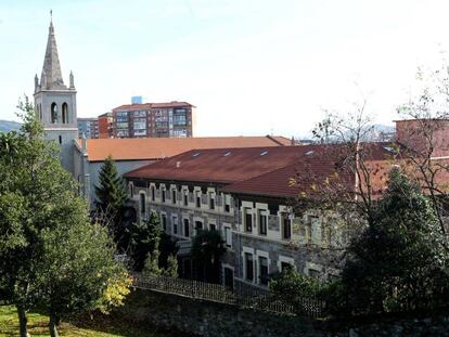 Vista actual del colegio salesiano de Deusto (Bilbao).