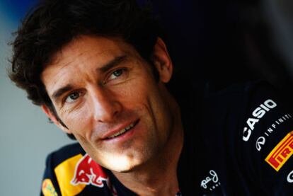 Webber fotografiado en el circuito de Monza el mes pasado.