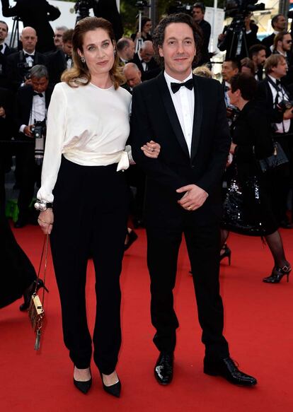 Emmanuelle Devos y Guillaume Gallienne