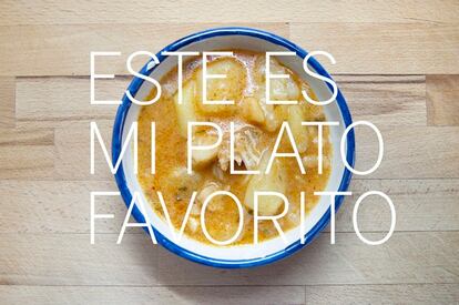 Patatas bacalao