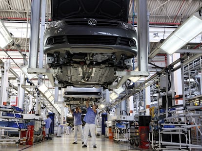 Planta de montaje de Volkswagen en São Bernardo do Campo, en Brasil.
