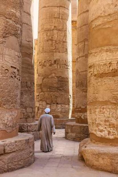 Templo de Karnak, en Egipto.