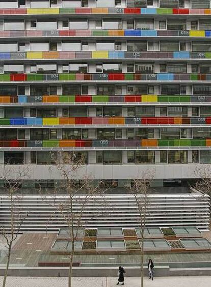 Fachada actual del INE en la Castellana.