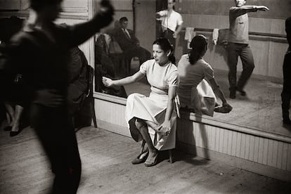 Carmen Amaya en Madrid en 1961, imagen incluida en la muestra de la obra de Ramón Masats.