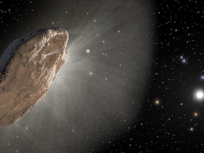 El primer intruso interestelar detectado pasando por el sistema solar, 1l/‘Oumuamua, se acercó a unos 38 millones de kilómetros del Sol en 2017.