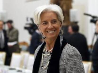 La directora gerente del FMI, Christine Lagarde-.EFE/ARchivo