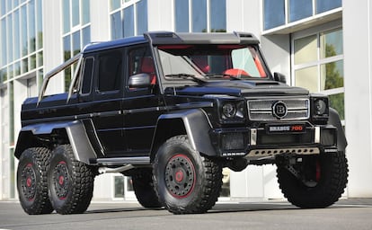 El Brabus B63S 6x6, basado en un Mercedes G 63 AMG 6x6.