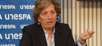 Pilar González de Frutos, presidenta de Unespa.