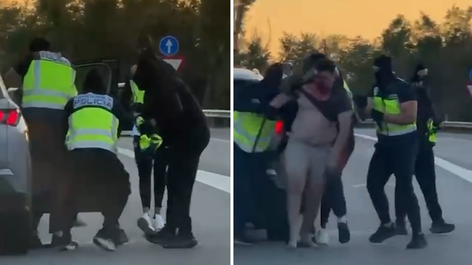 Los Mossos investigan el secuestro de un hombre obligado a subir a un coche en Barcelona y liberado más tarde en Girona