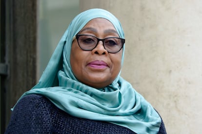 Samia Suluhu presidenta de Tanzania