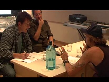 Manolo García y Macaco en 'El vecindario'