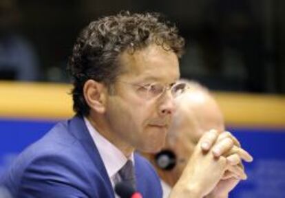 El ministro holand&eacute;s de Finanzas y presidente del Eurogrupo, Jeroen Dijsselbloem