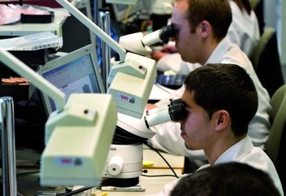 El sector del diagnóstico y utillaje médico es uno de los que más crece. Imagen de Gaes.