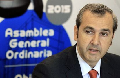 El presidente de la Confederación Empresarial de Bizkaia (Cebek), Iñaki Garcinuño.