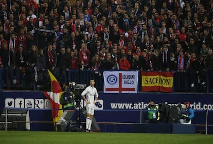 Cristiano y el público del Calderón.