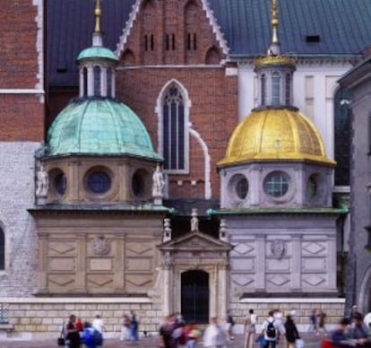 La catedral de Wawel, en la colina del mismo nombre de Cracovia.