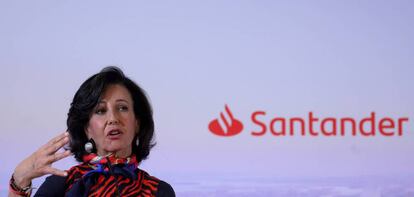 Ana Botín, presidenta de Banco Santander. 