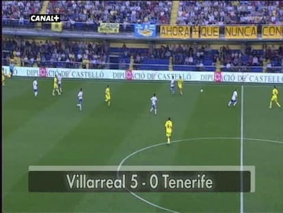 Liga BBVA: Villarreal 5 - Tenerife 0