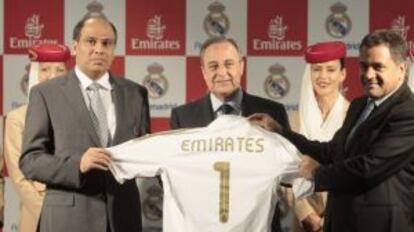 El Real Madrid ya tiene como socio a Emirates Airlines.
