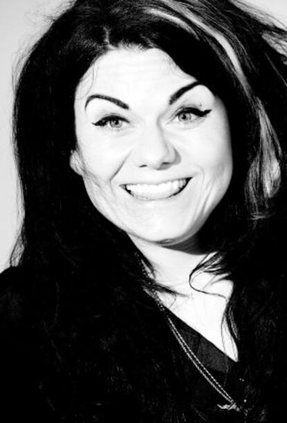 La escritora británica Caitlin Moran en junio de 2014.