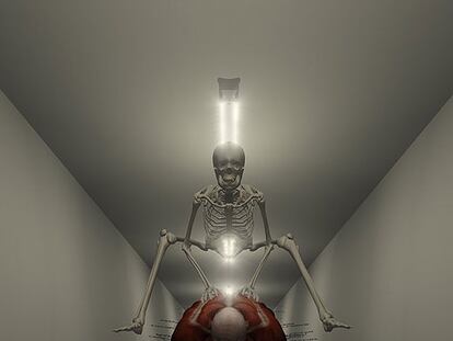 Imagen de la instalación <i>Exercise Parade</i> (2001), de Magnus Wallin.