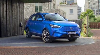 Un MG ZS eléctrico. Este coche multienergía fue el sexto modelo del mercado español, con 5.004 entregas.