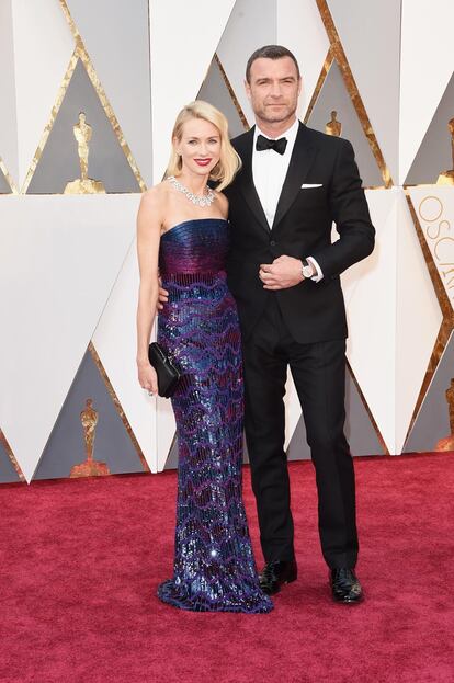 Naomi Watts y Liev Schreiber.