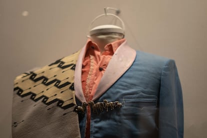 Un traje que utilizaba José Alfredo, visto en la casa-museo.