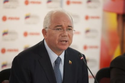 El vicepresidente económico venezolano, Rafael Ramírez