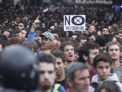 Manifestaci&oacute;n Rodea el Congreso celebrada el 25 de septiembre. 