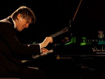 El pianista Daniil Trifonov, en pleno concierto. 