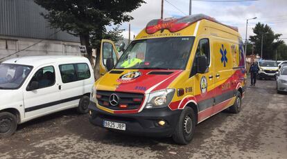 Una ambulancia del Samur-Protección Civil, en una imagen de archivo.