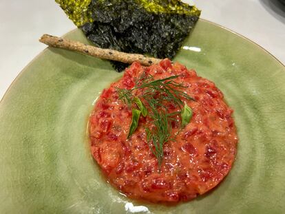 Tartar de tomate.