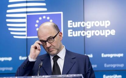 El comisario europeo de Asuntos Económicos y Financieros, Pierre Moscovici.