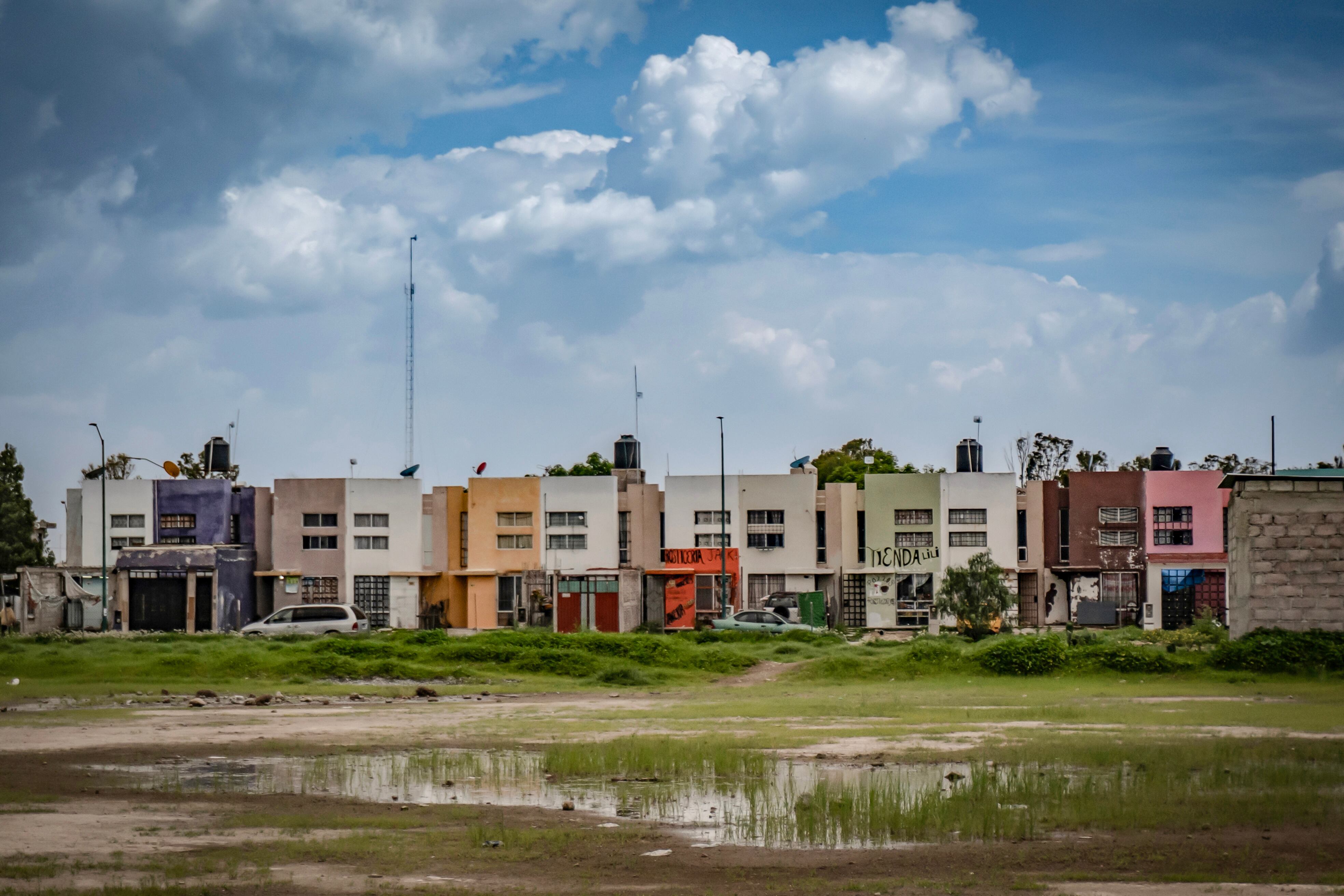 Viviendas en el fraccionamiento Santa Cecilia, en Zumpango, Estado de México, el 3 de julio de 2025.
