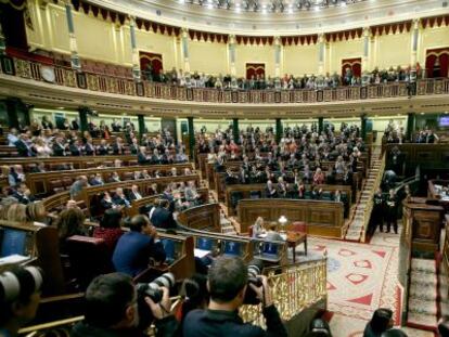 Última sesión de control al Gobierno en el Congreso, en 2015.