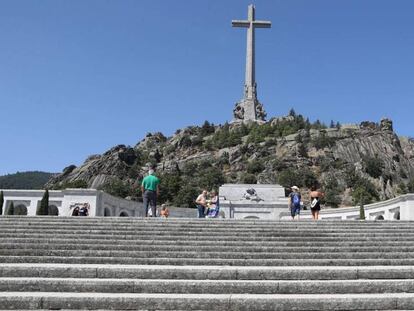 Vista geral do monumento Vale dos Caídos, de onde serão retirados os restos mortais do ditador Francisco Franco
 
