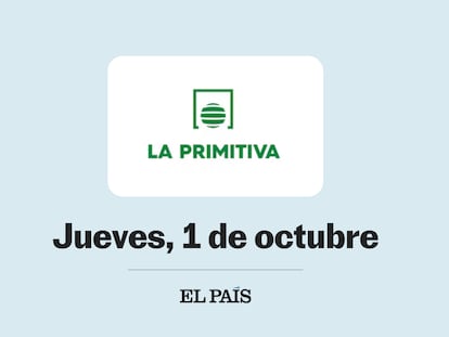 Sorteo de La Primitiva jueves 1 de octubre 2026