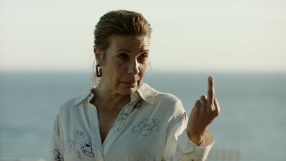 Emma Vilarasau, como Montse en 'Casa en llamas'.