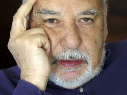 El escritor Tahar Ben Jelloun, en Madrid.