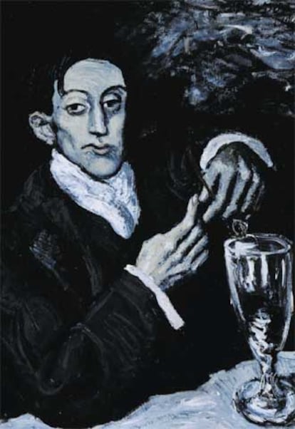 <i>Retrato de Ángel Fernández de Soto</i> (1903), de Pablo Picasso.