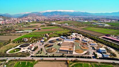 Vista panorámica de la Biofactoría Sur de Granada.