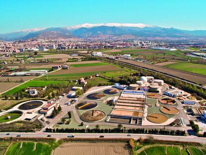 Vista panorámica de la Biofactoría Sur de Granada.