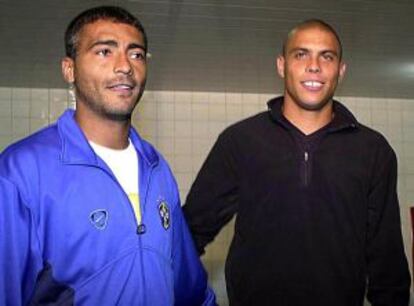 Romário e Ronaldo quando eram amigos em 2011.