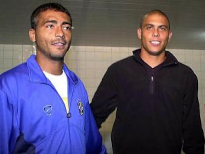 Romário e Ronaldo quando eram amigos em 2011.