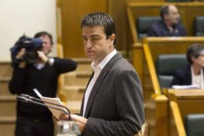 El parlamentario de UPyD, Gorka Maneiro. EFE/Archivo