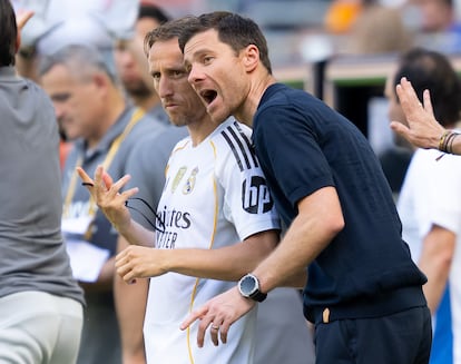 Xabi Alonso y Modric